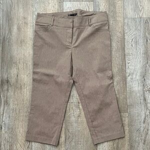 Maurices Brown Cropped Pants